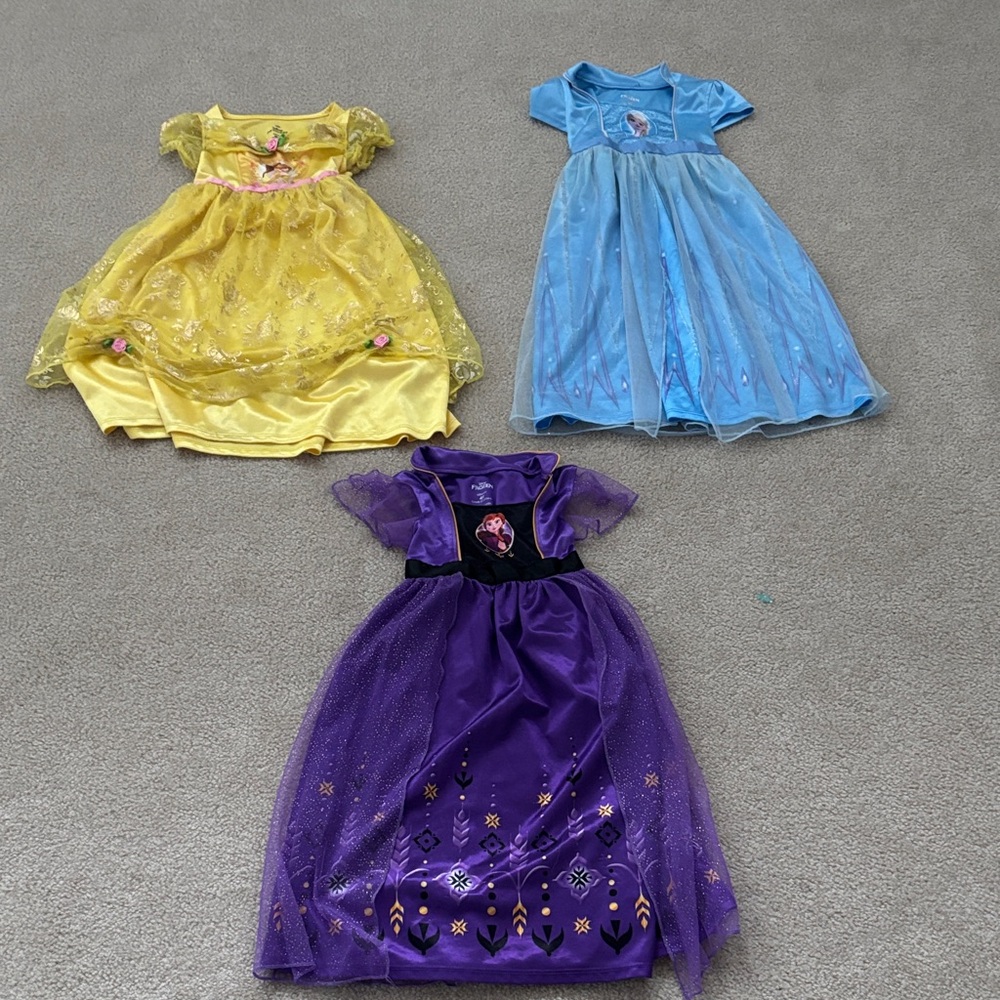Girls princess nightgowns 4t